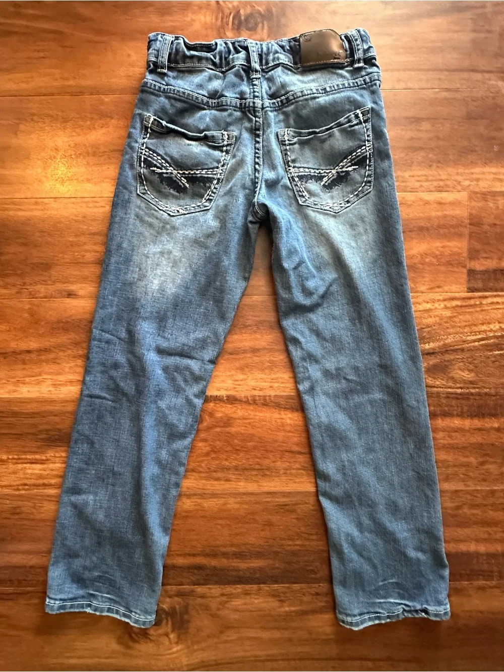 Kids Blue Denim Jeans - Classic bootcut Leg